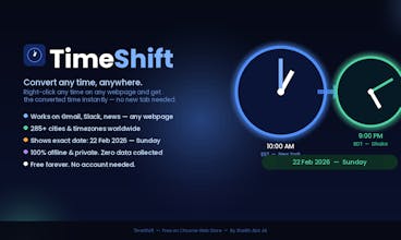TimeShift - Instant Timezone Converter gallery image