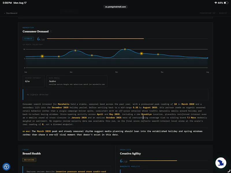 Peregrine OS Launch screenshot 8