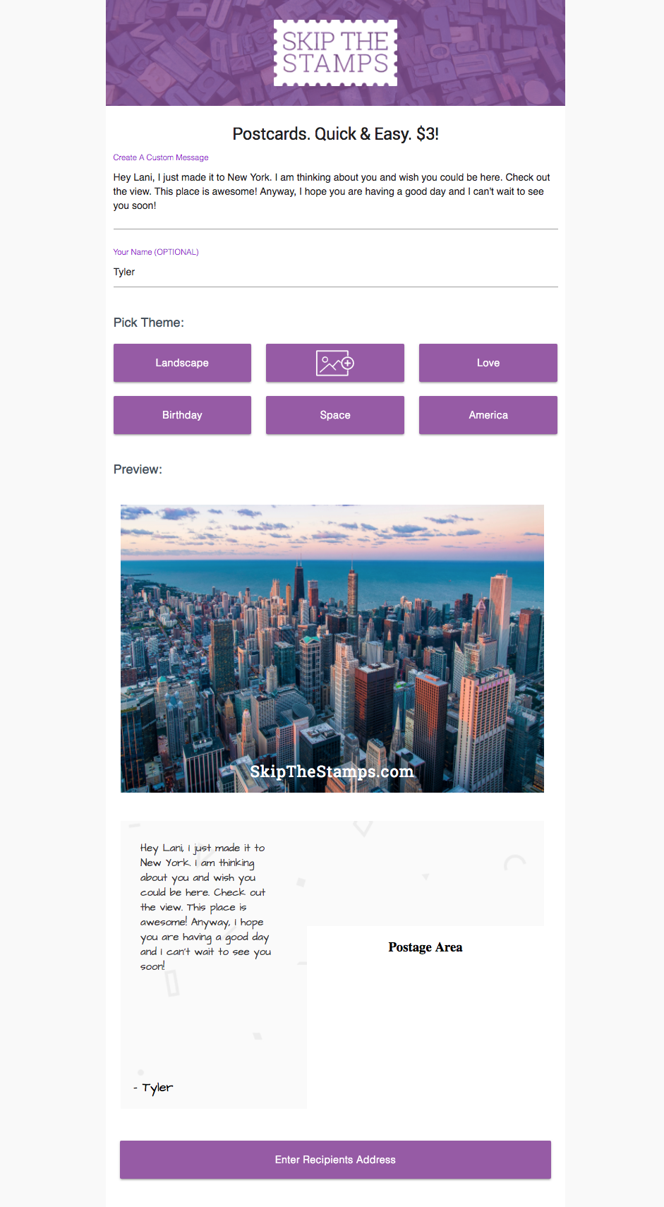 Skip The Stamps gallery image