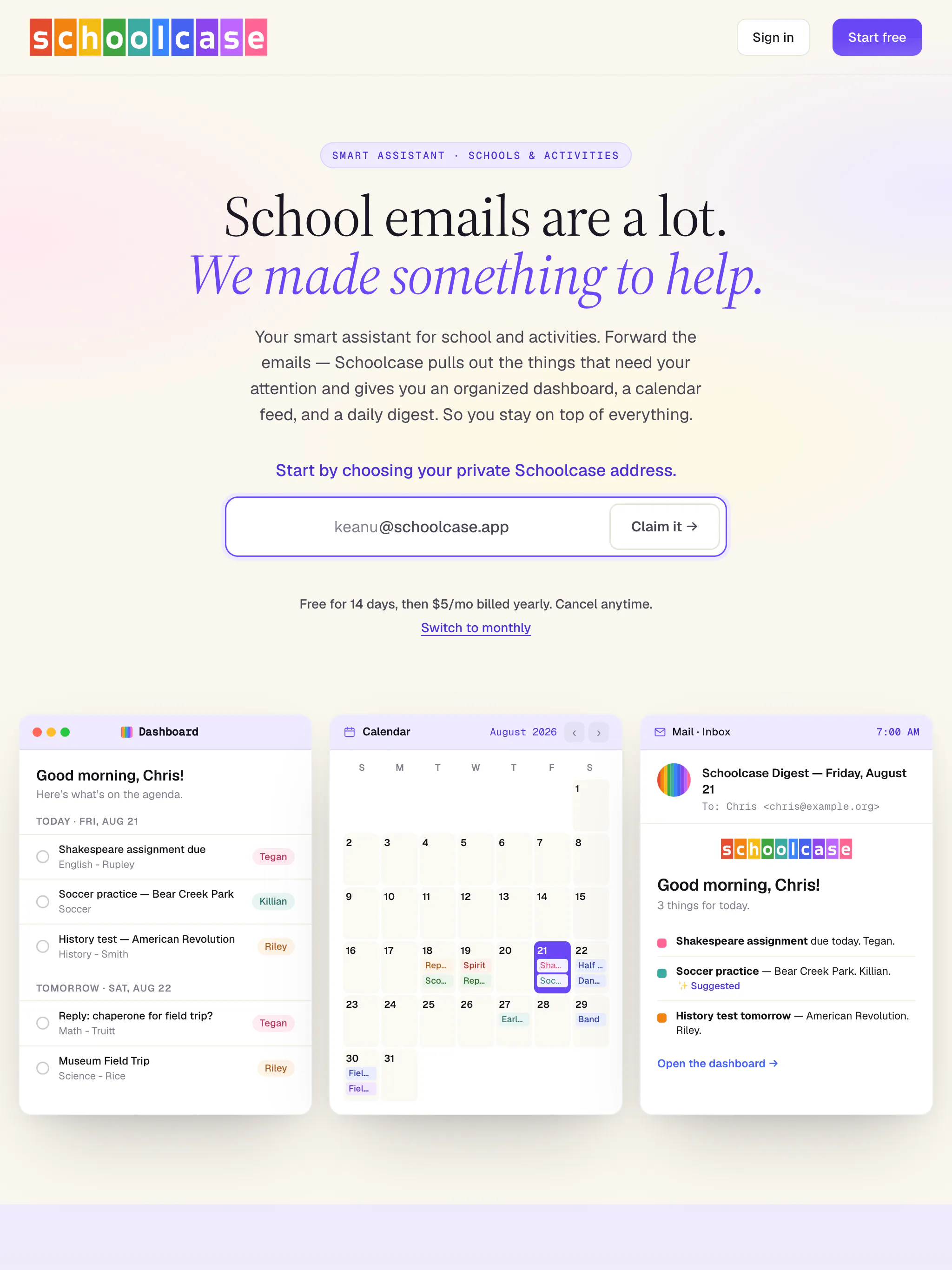 Schoolcase gallery image