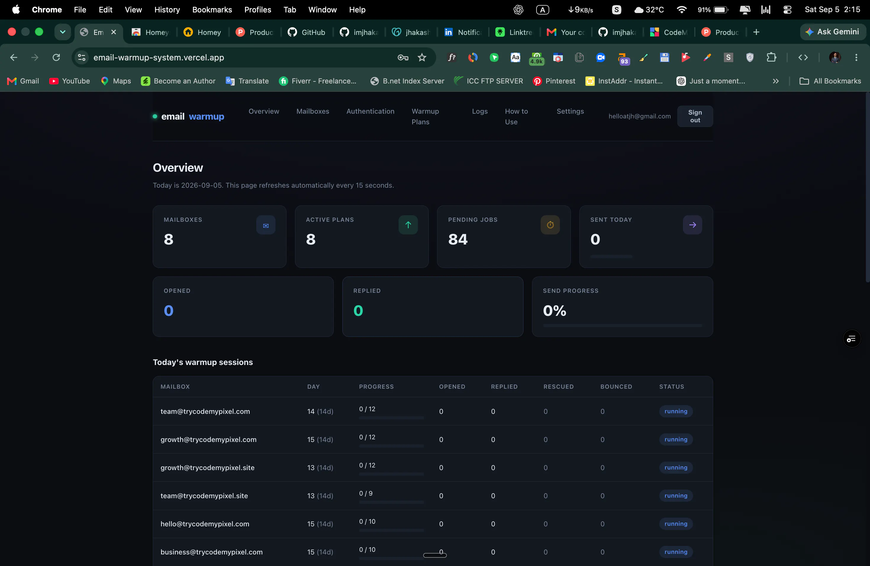 Free Email Warmup System gallery image