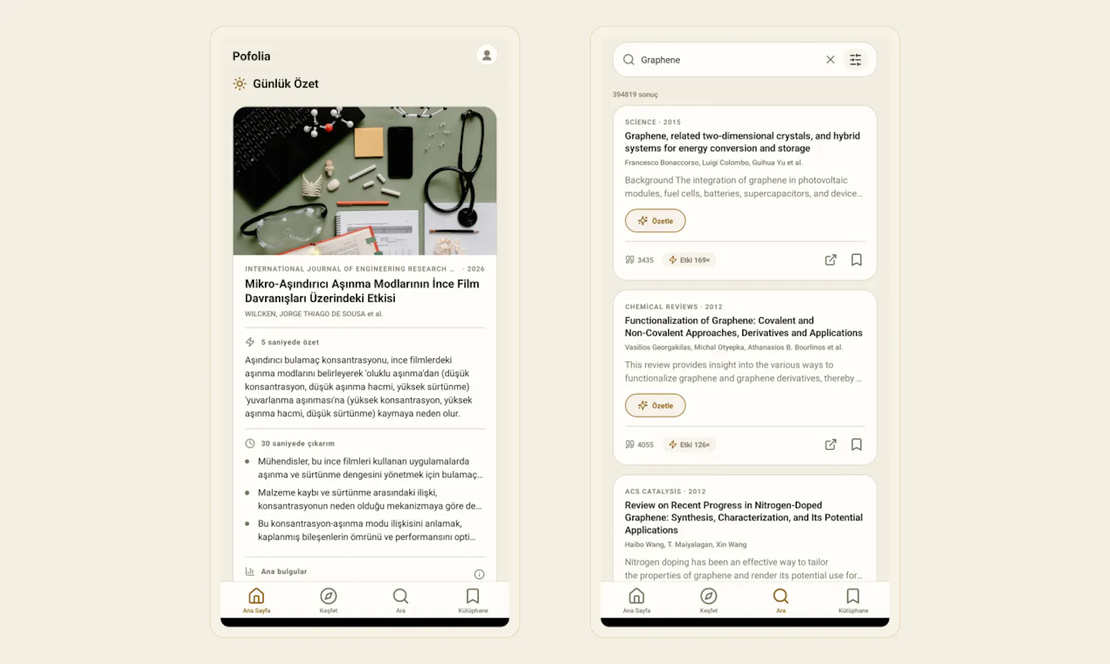 Pofolia screenshot 1