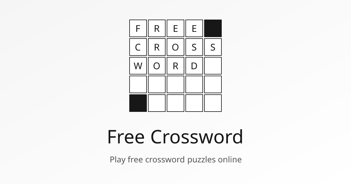 Free Crosswords - Screenshot 2 showing product features and functionality