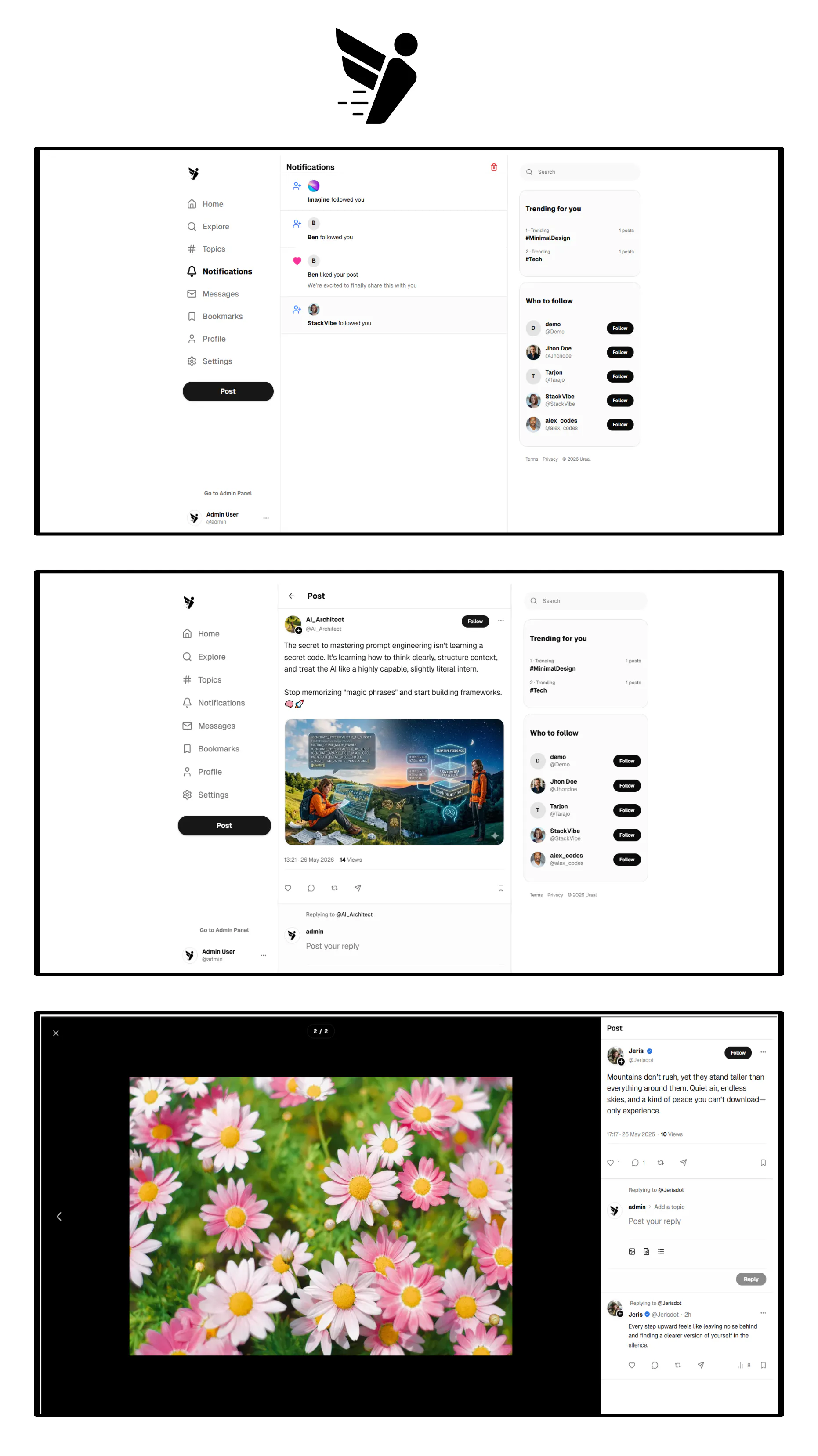 Uraal – The Next-Gen Social Network  gallery image