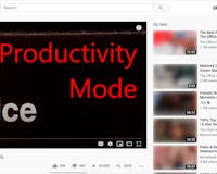YouTube Productivity Mode media 2