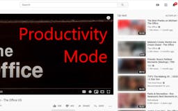 YouTube Productivity Mode media 2