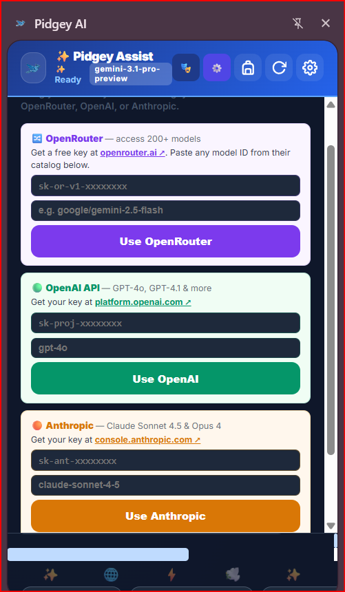 Pidgey: AI Copilot, Vision & Web Agent gallery image