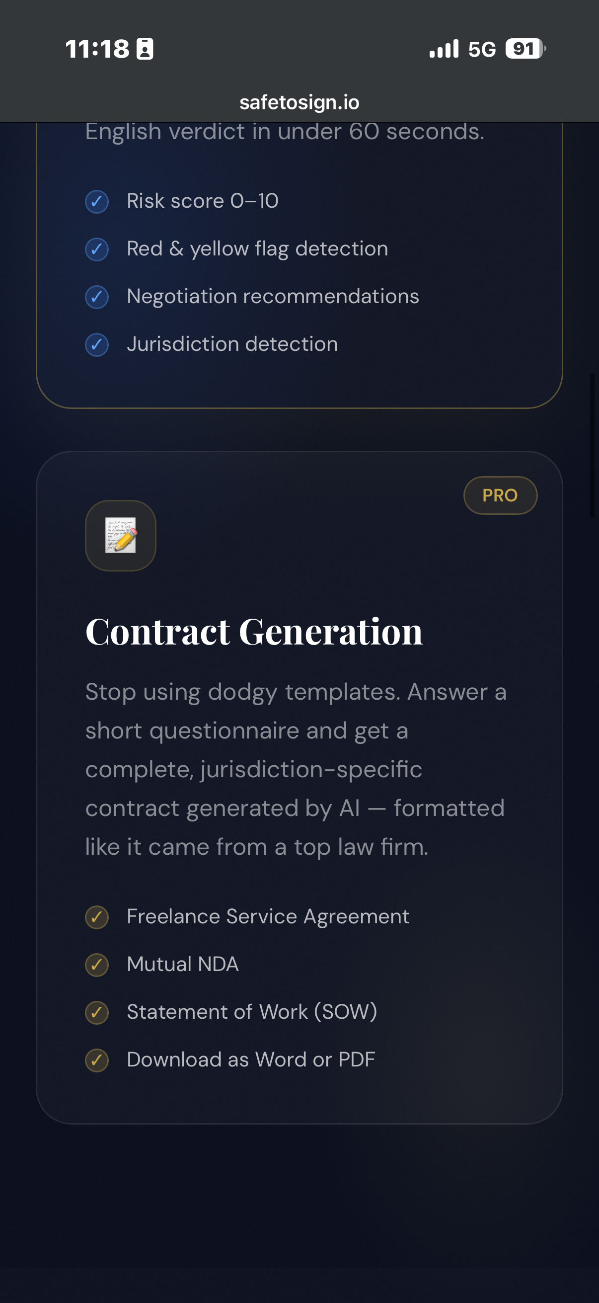 SafeToSign gallery image