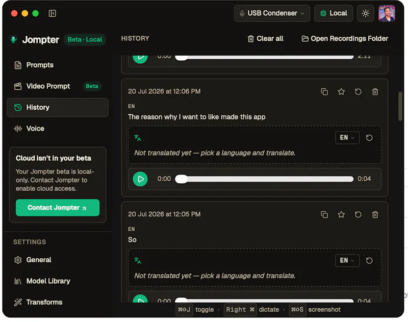 Jompter screenshot 7