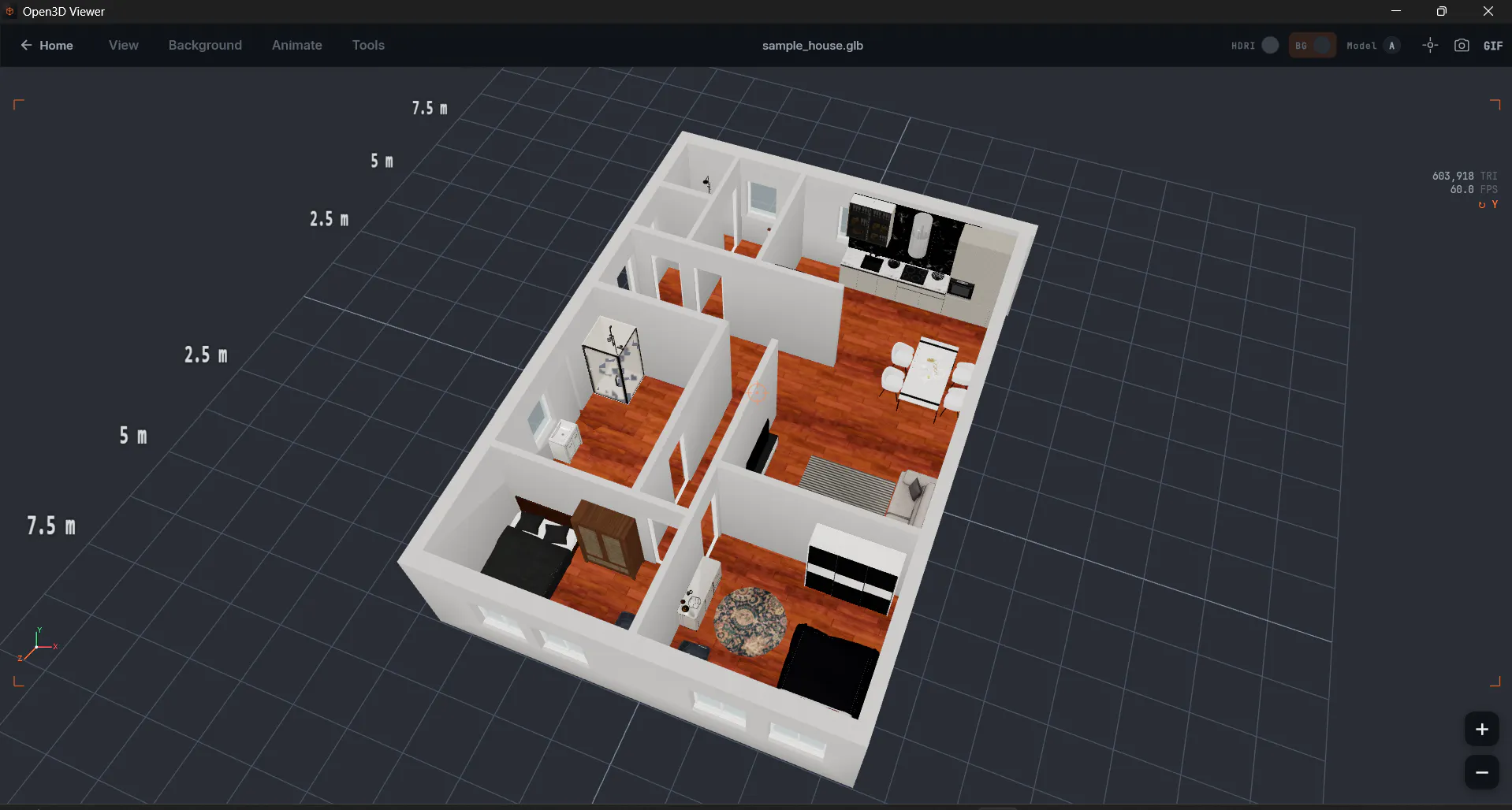 Open3D Viewer gallery image