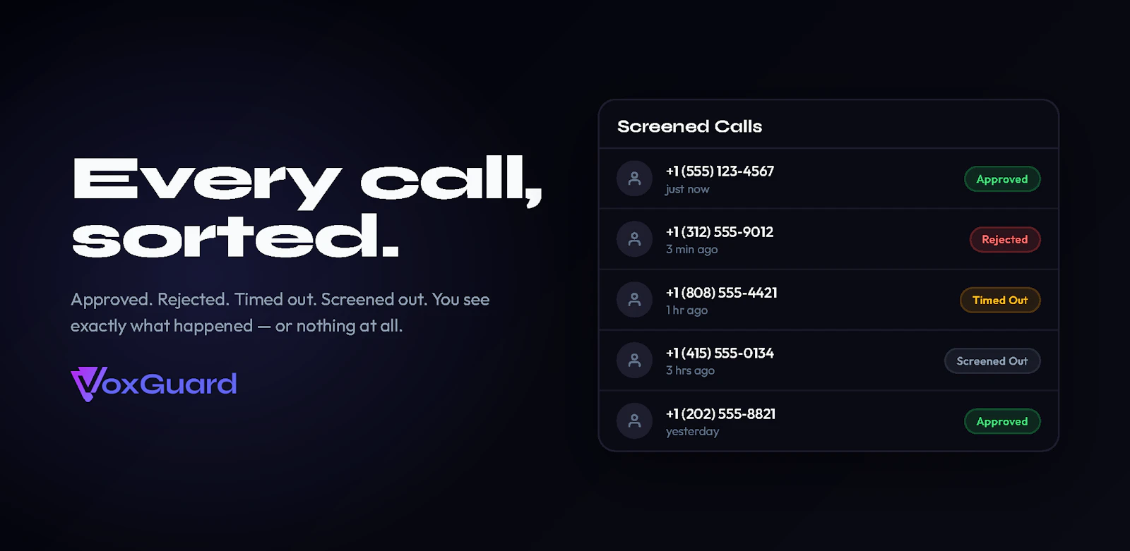 VoxGuard screenshot 1
