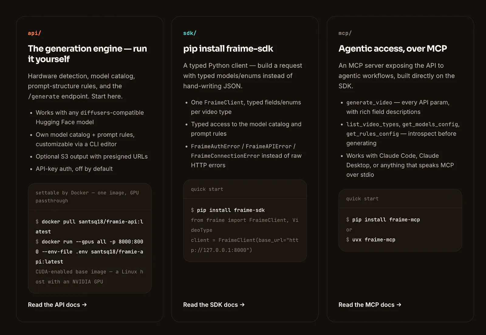 Fraime screenshot 2