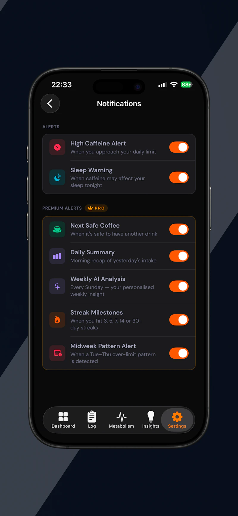 Caffy: Caffeine & Sleep screenshot 9