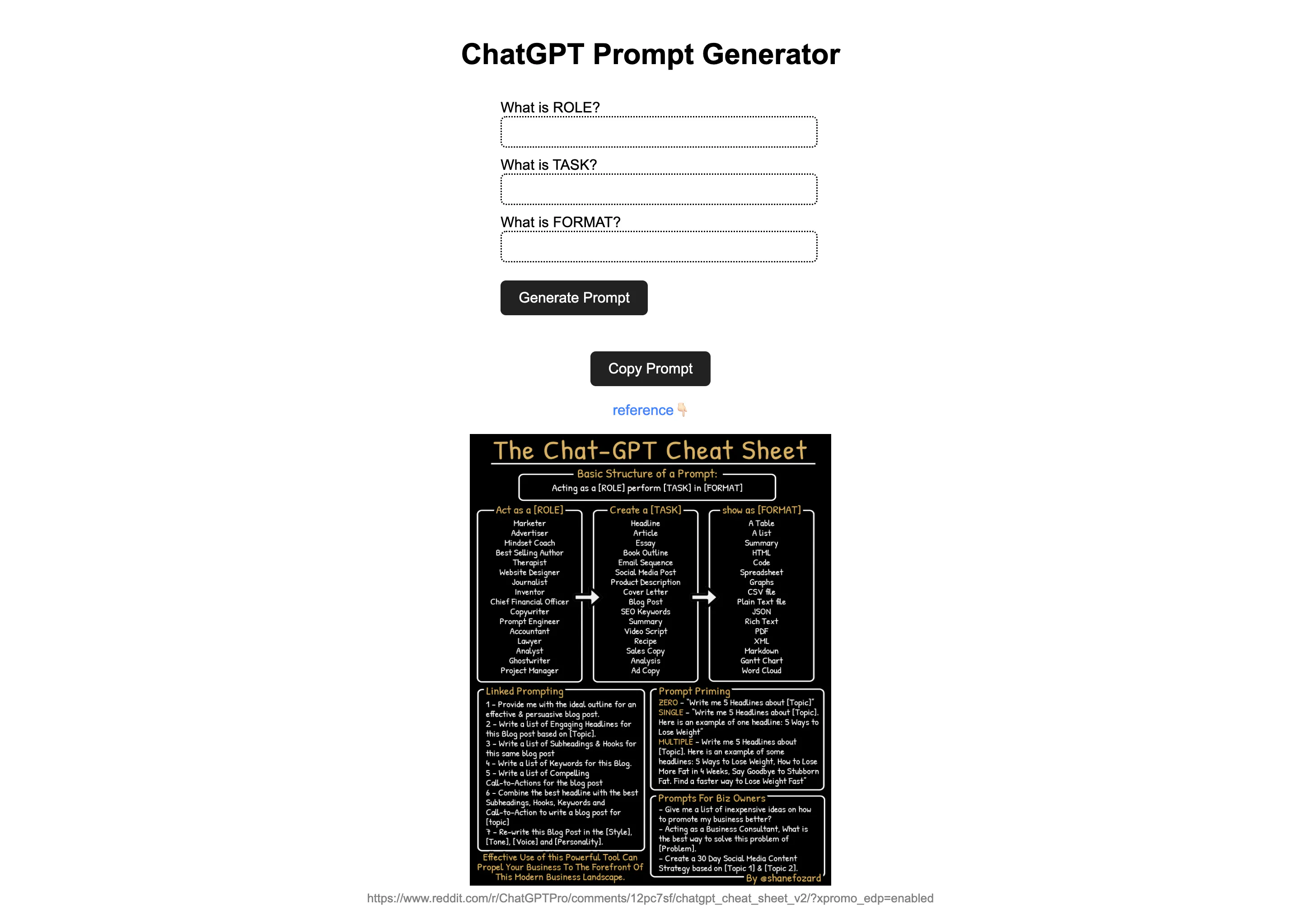 ChatGPT Prompt Generator gallery image