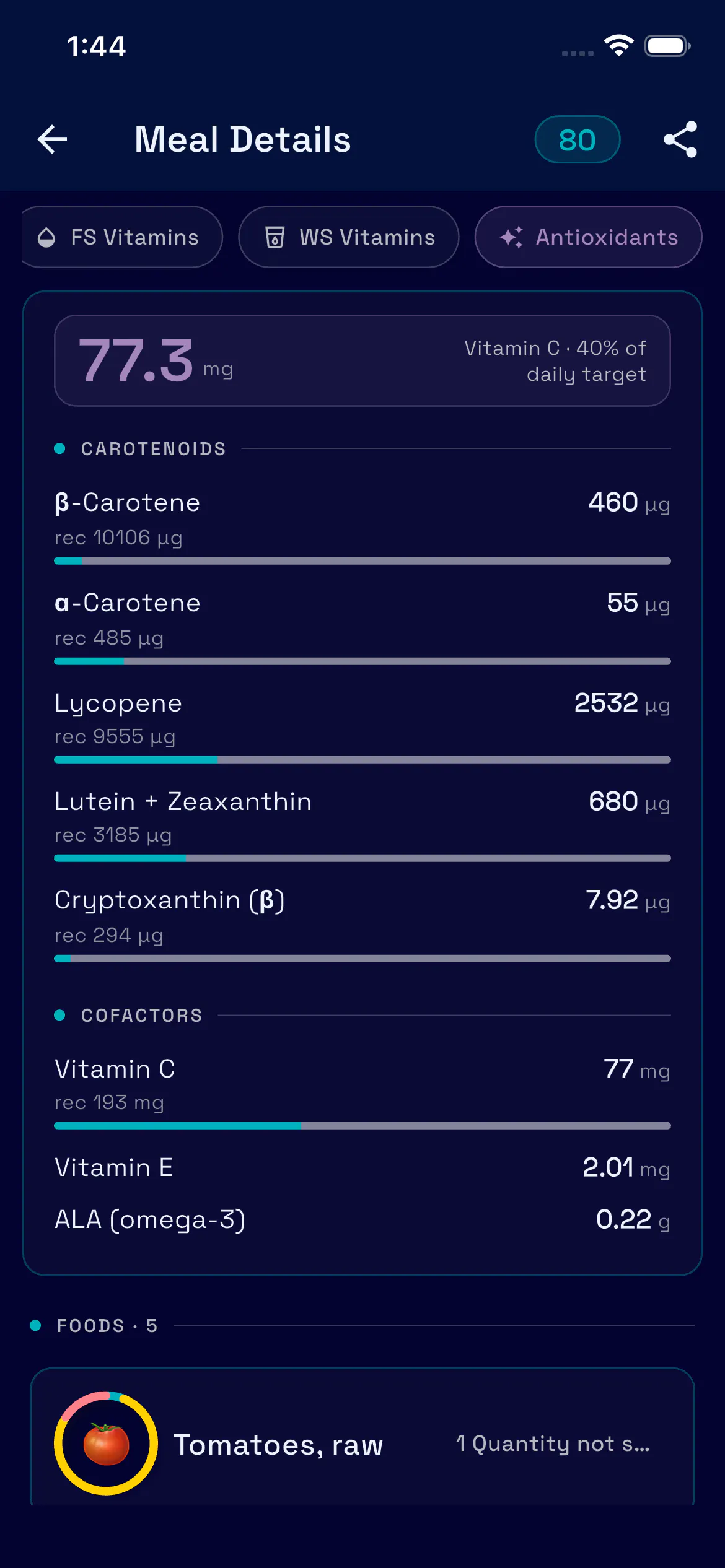 TUNA: The Ultimate Nutrition App gallery image