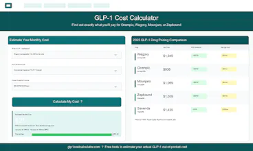 GLP-1 Cost Calculator gallery image