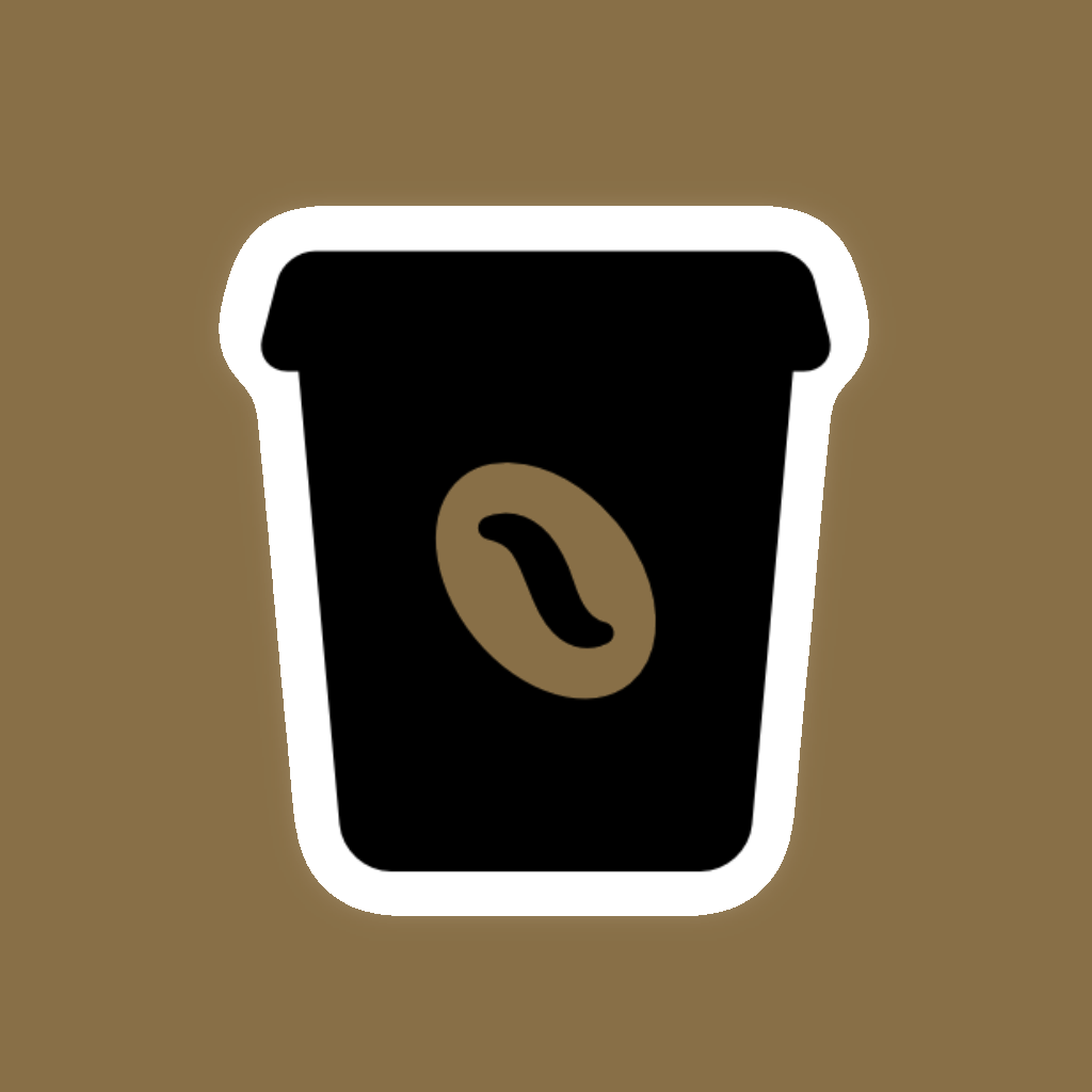 Cafeor - Daily Coffee Tracker - Product Hunt launch logo and brand identity