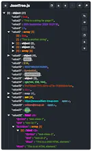 JsonTree.js - JavaScript JSON Visualizer gallery image