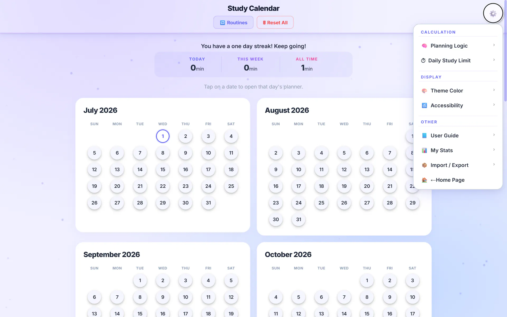 Study Planner & Time Management Tool gallery image