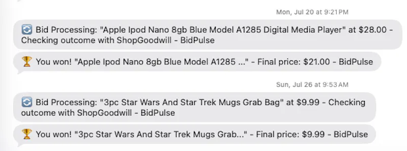 BidPulse screenshot 7