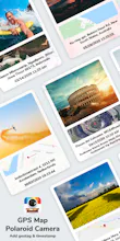 GPS Map Polaroid camera gallery image
