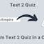 Text 2 Quiz