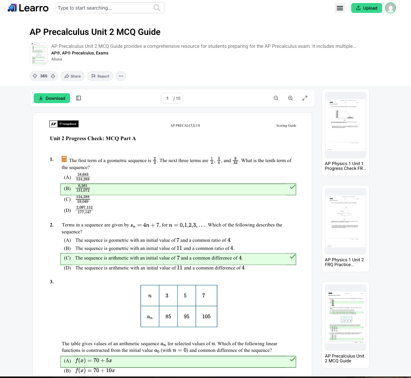 Learro – Notes & Practice Questions gallery image