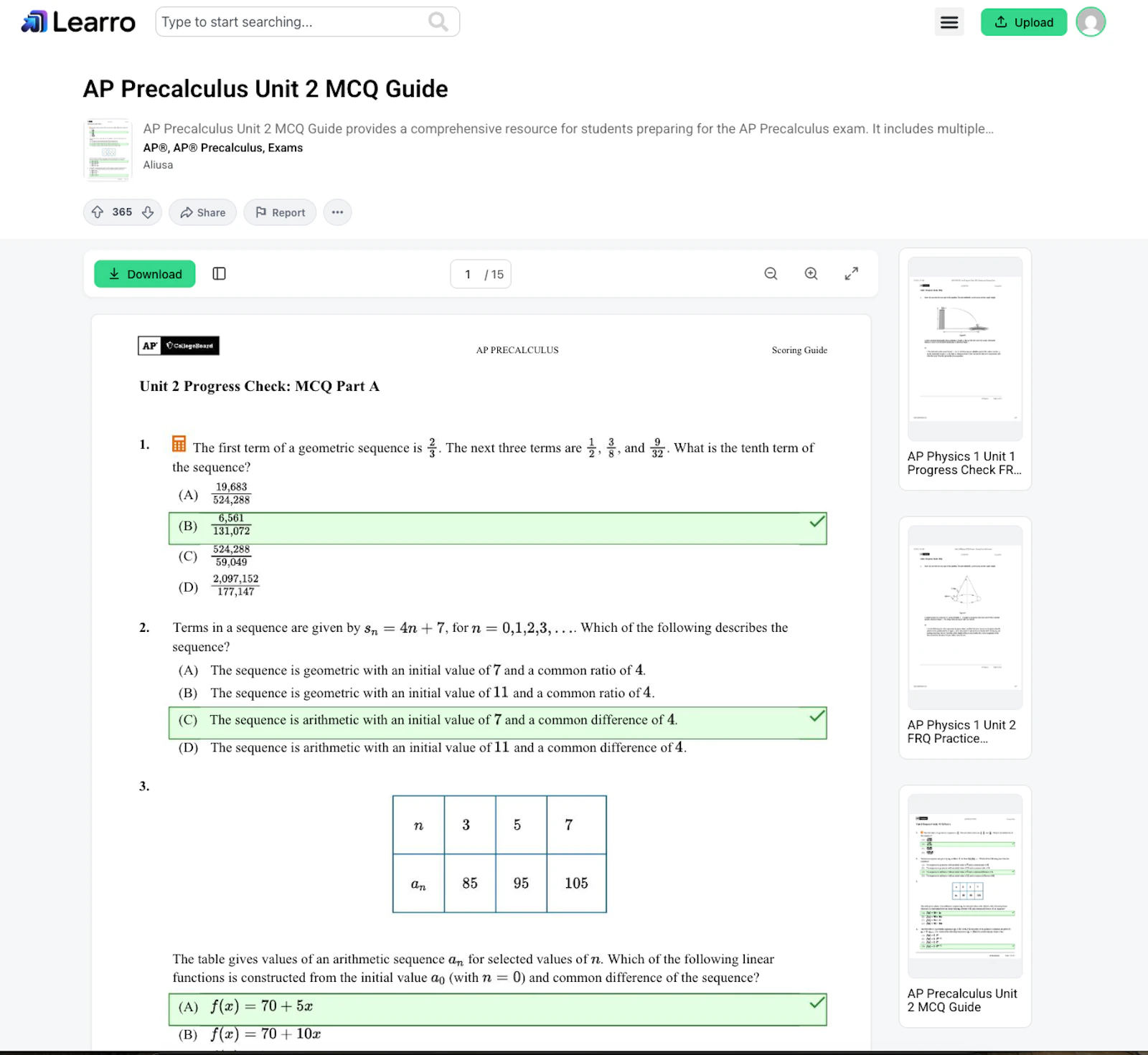 Learro – Notes & Practice Questions screenshot 2
