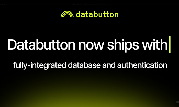 Databutton产品图