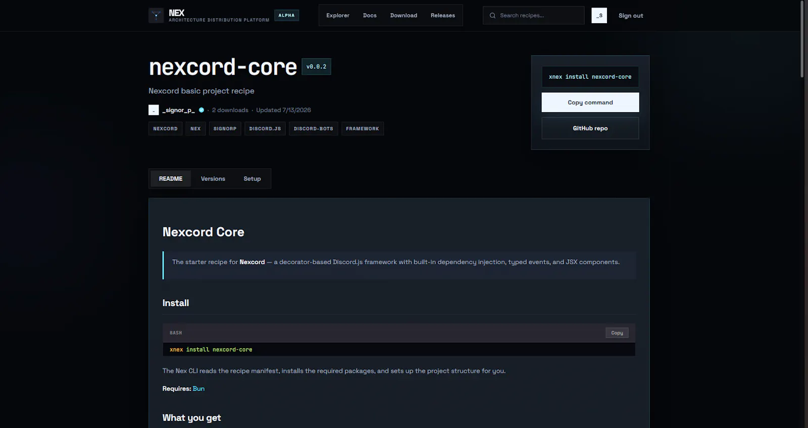 Nex screenshot 4
