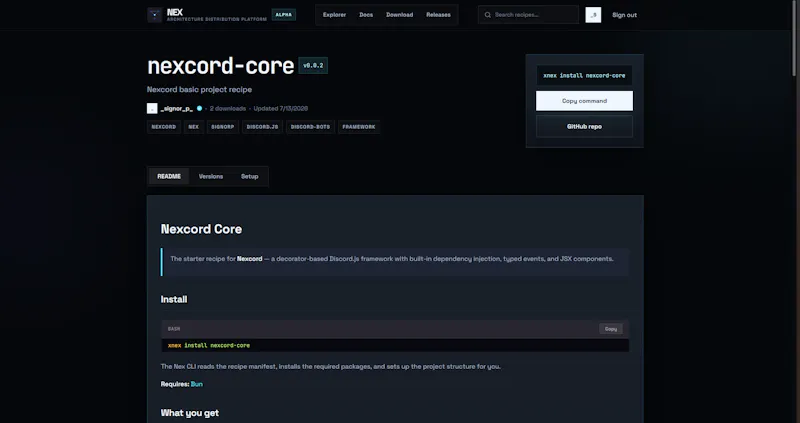 Nex screenshot 4