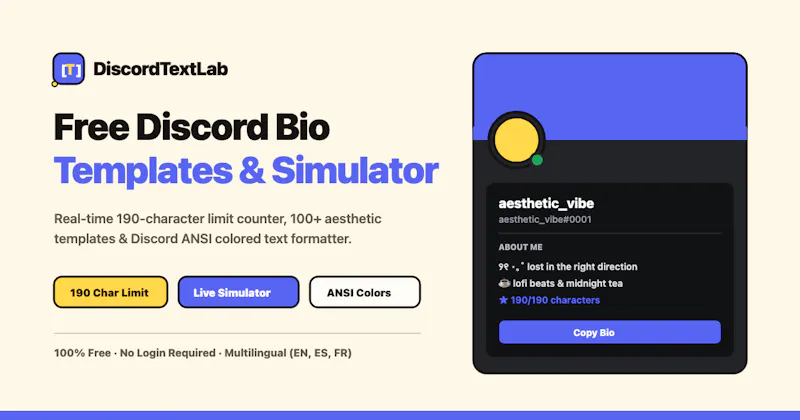 DiscordTextLab screenshot 1