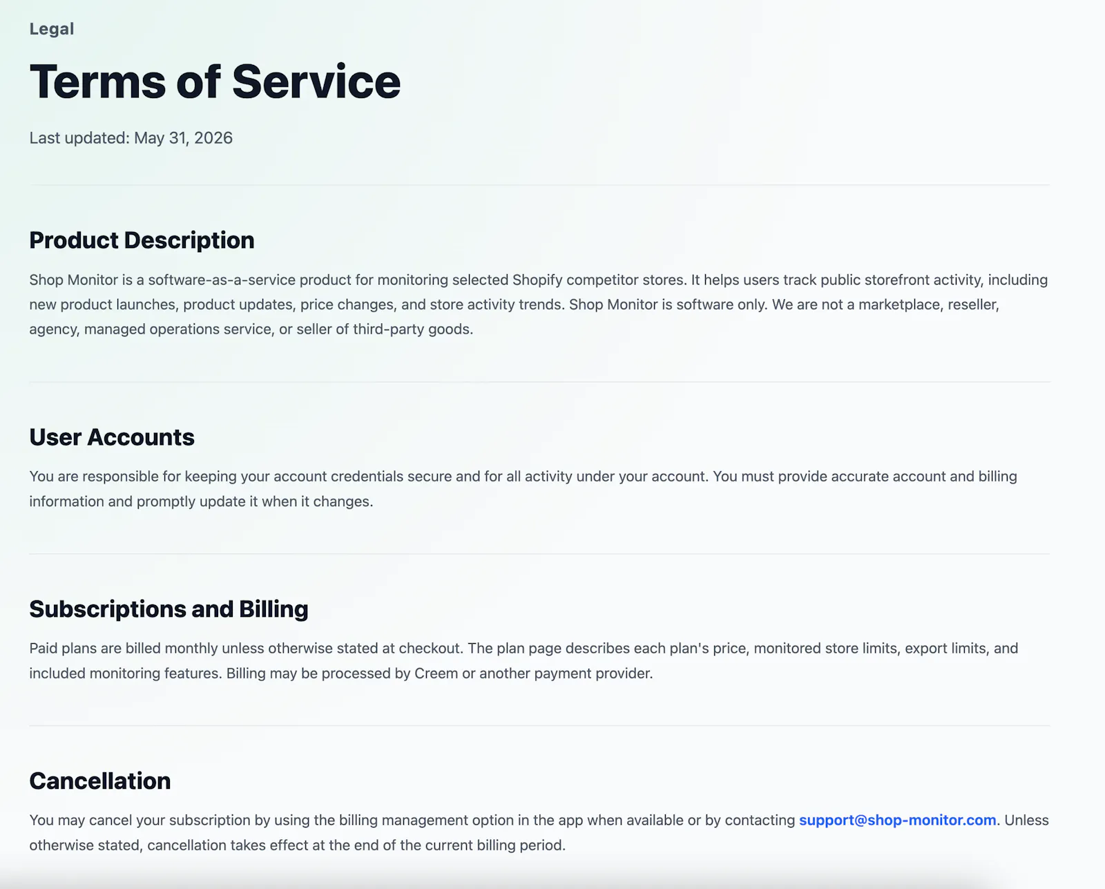 Shop Monitor screenshot 8