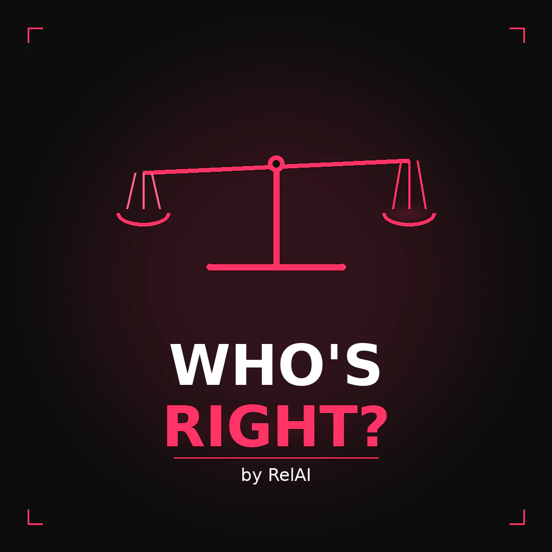 Who's Right? logo