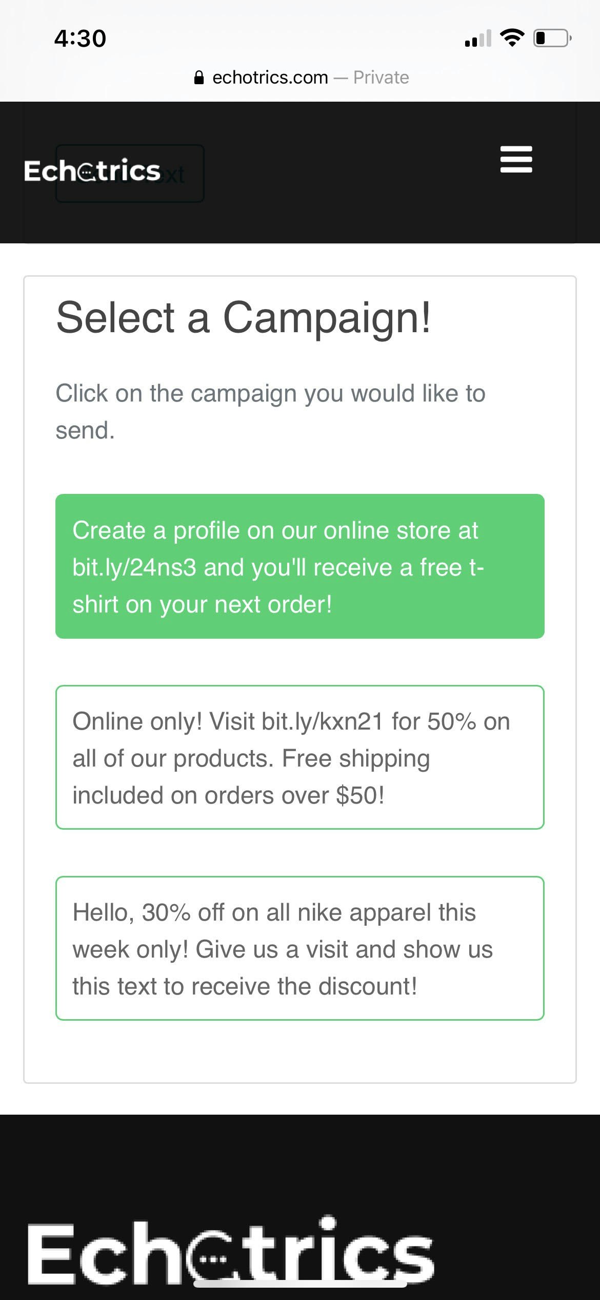 Echotrics gallery image