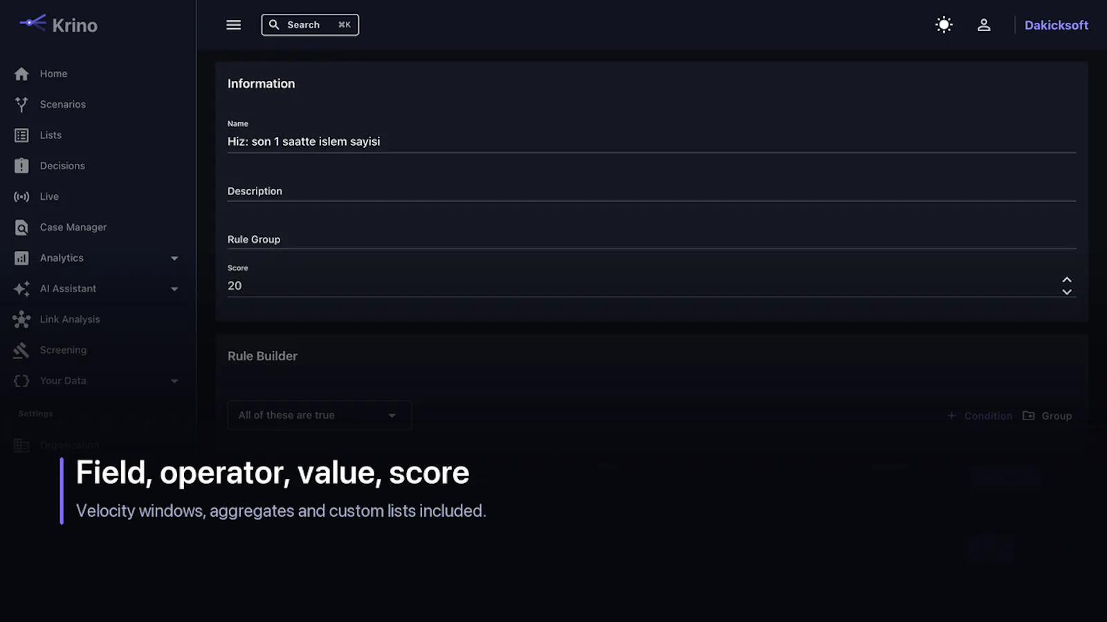 Krino screenshot 5