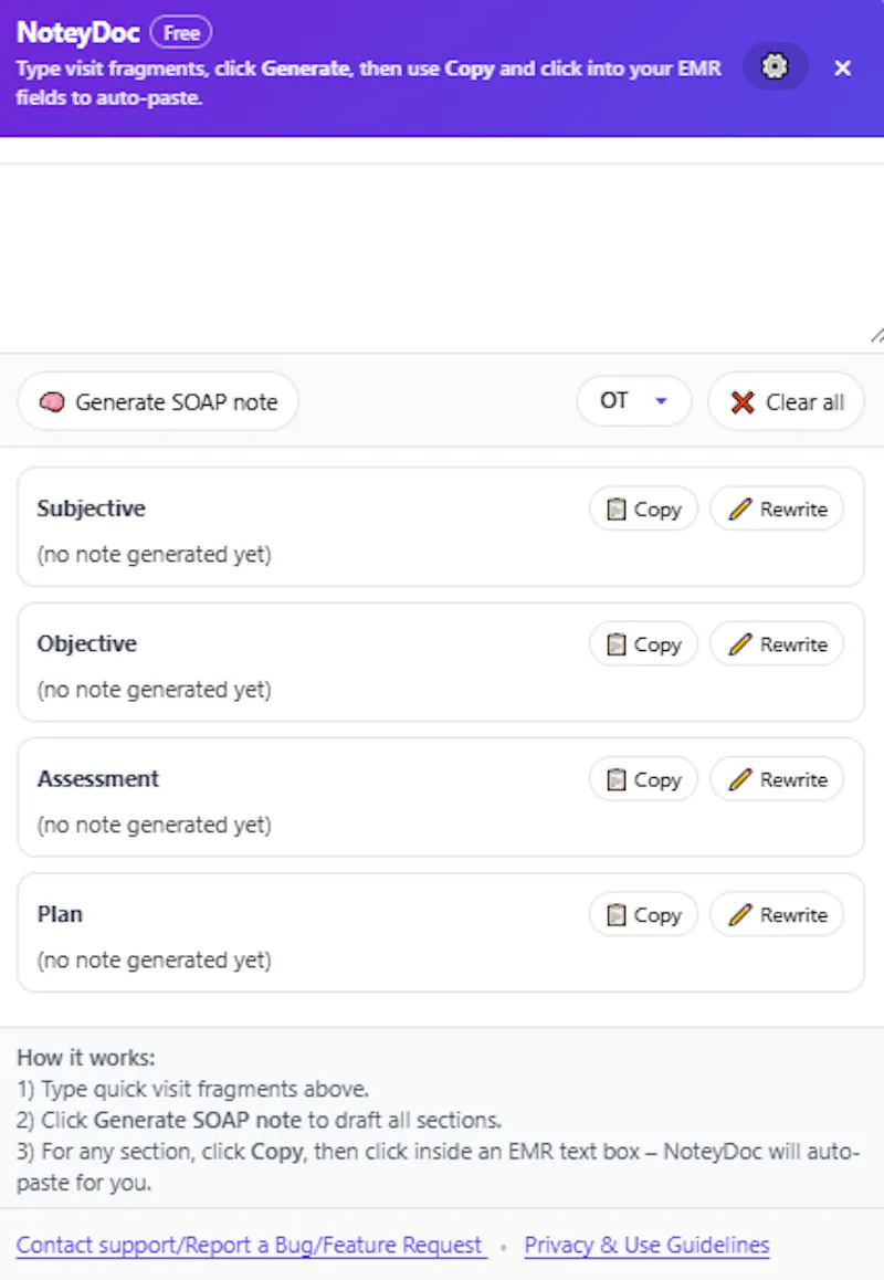 NoteyDoc screenshot 3