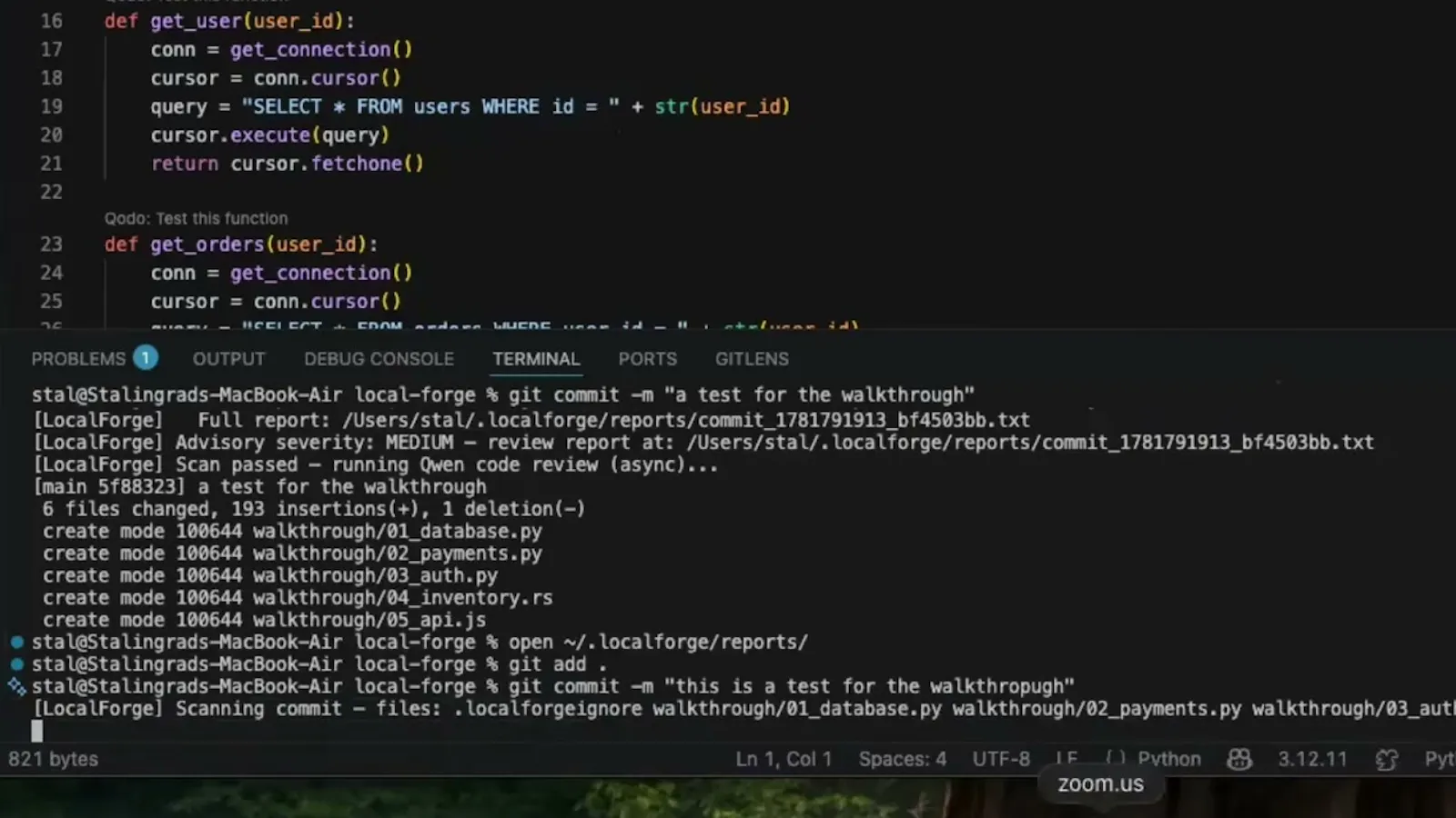 LocalForge screenshot 1 (video preview)