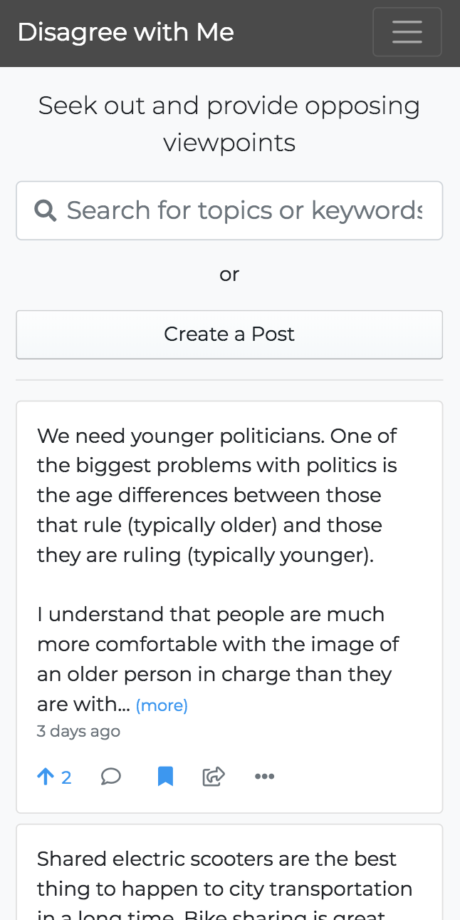 Disagree with Me Image