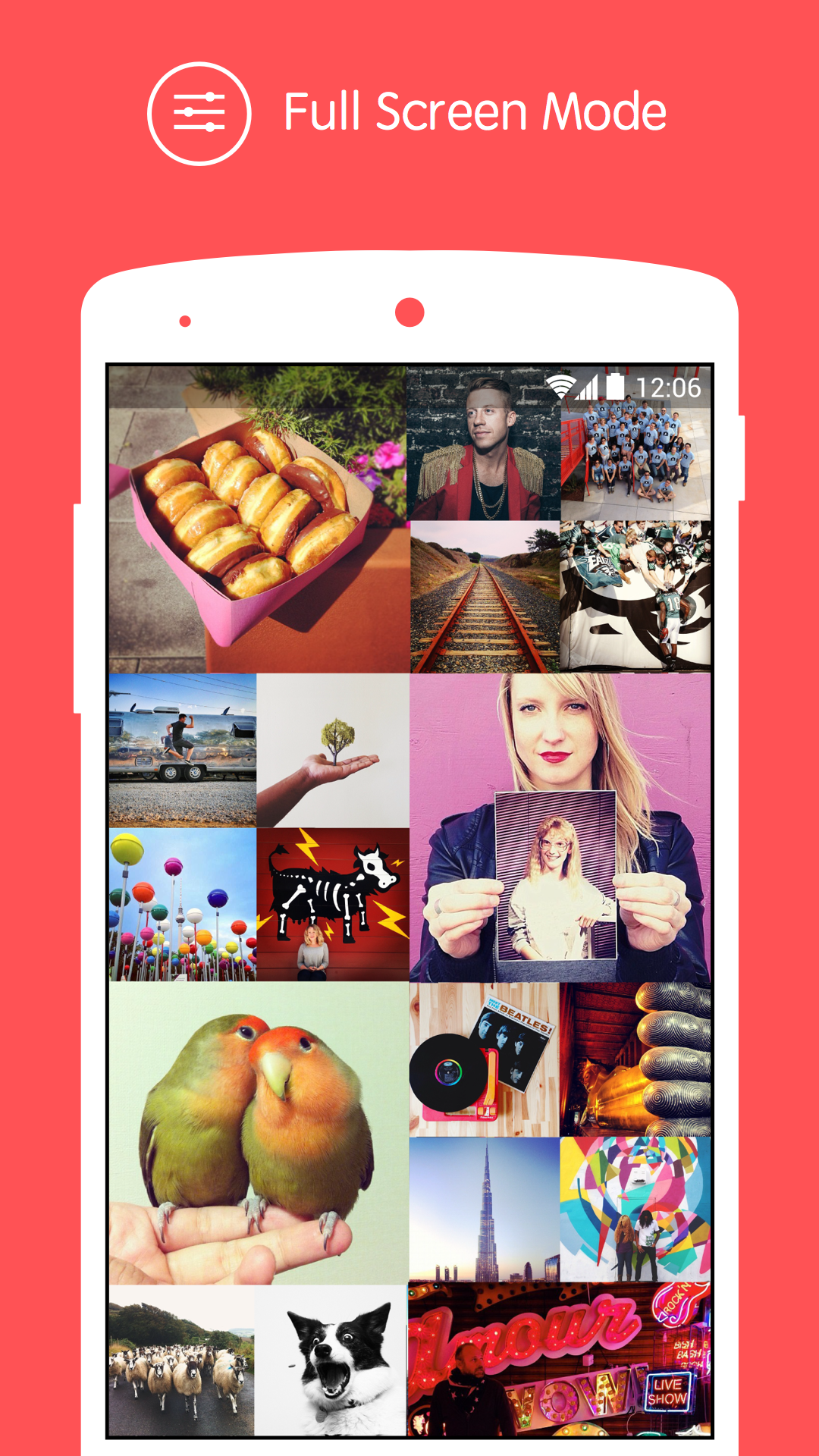 Tiles Instagram Lock Screen gallery image