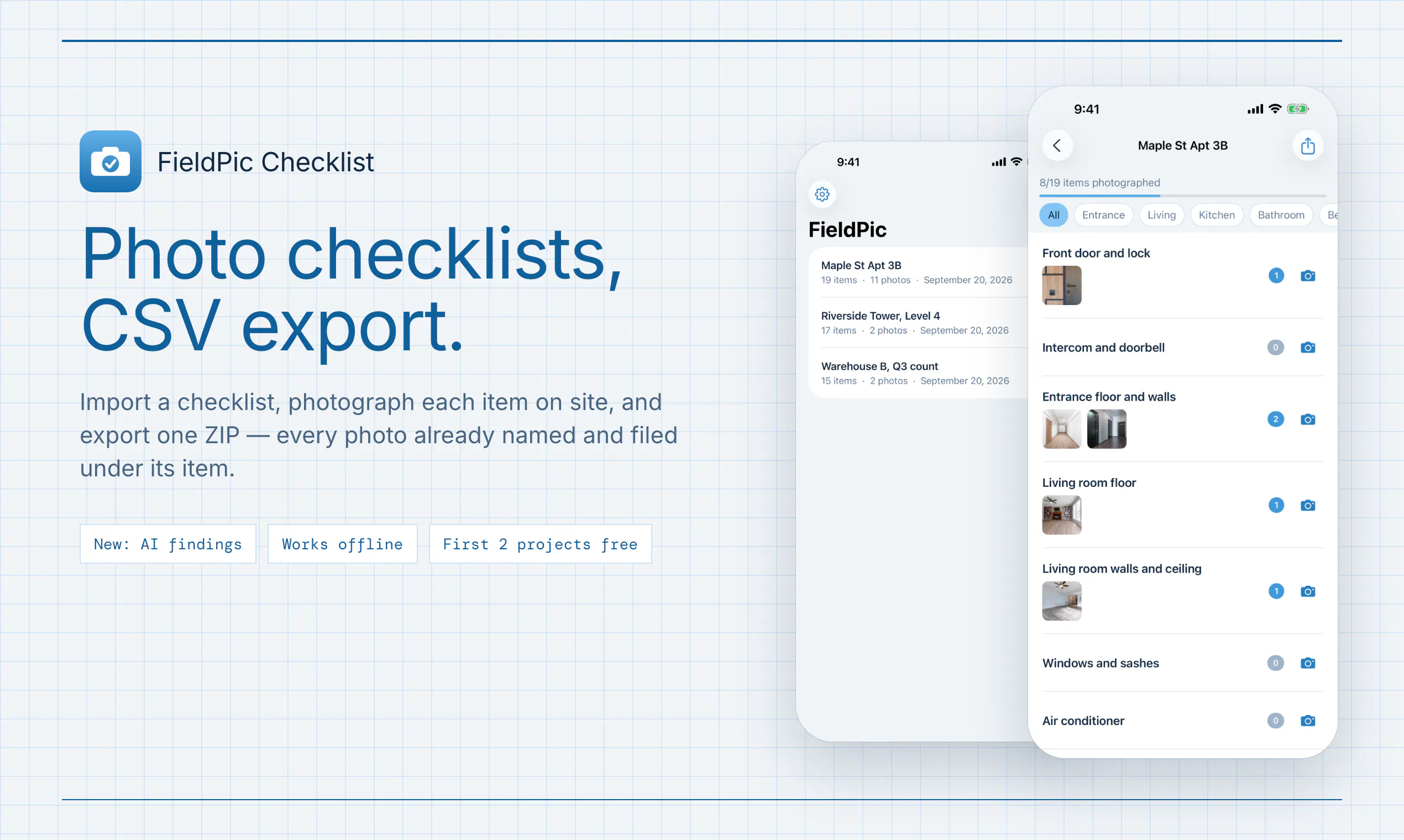 FieldPic Checklist gallery image
