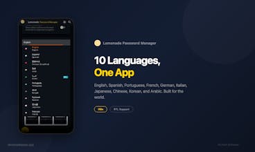 Lemonade Password Manager gallery image