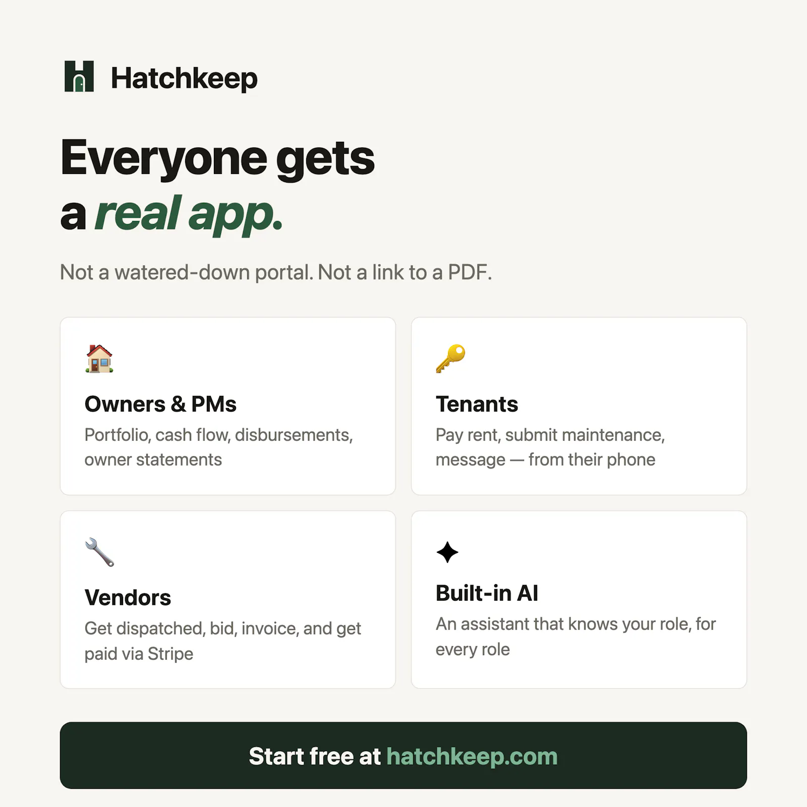 Hatchkeep — Free Property Management  screenshot 8