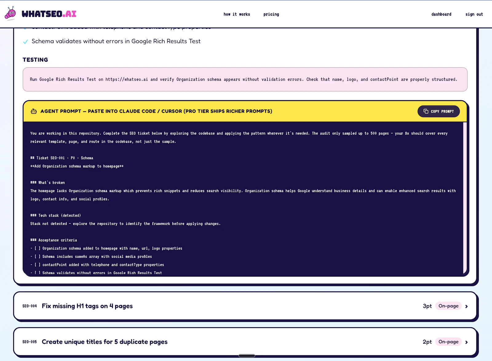 WhatSEO.ai screenshot 4