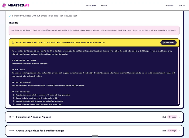 WhatSEO.ai screenshot 4