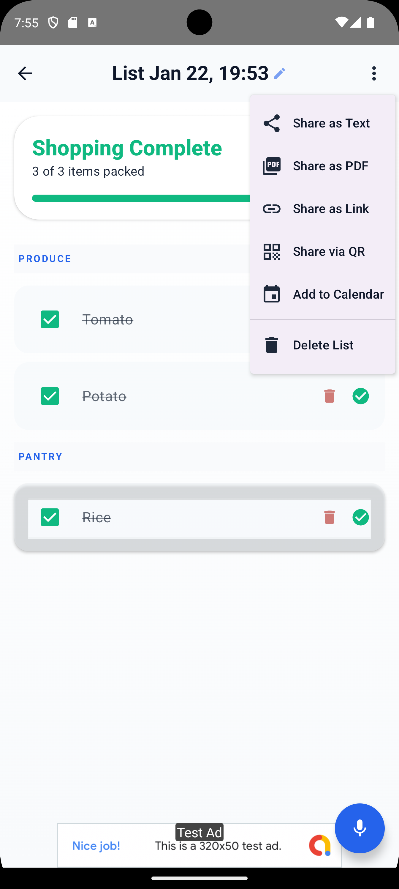 VoiceCart – Speak Your Grocery List gallery image