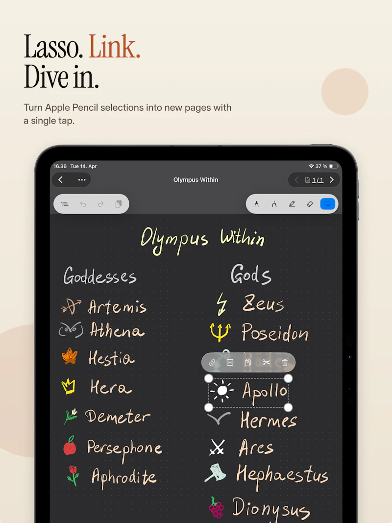 BindNotes screenshot 1