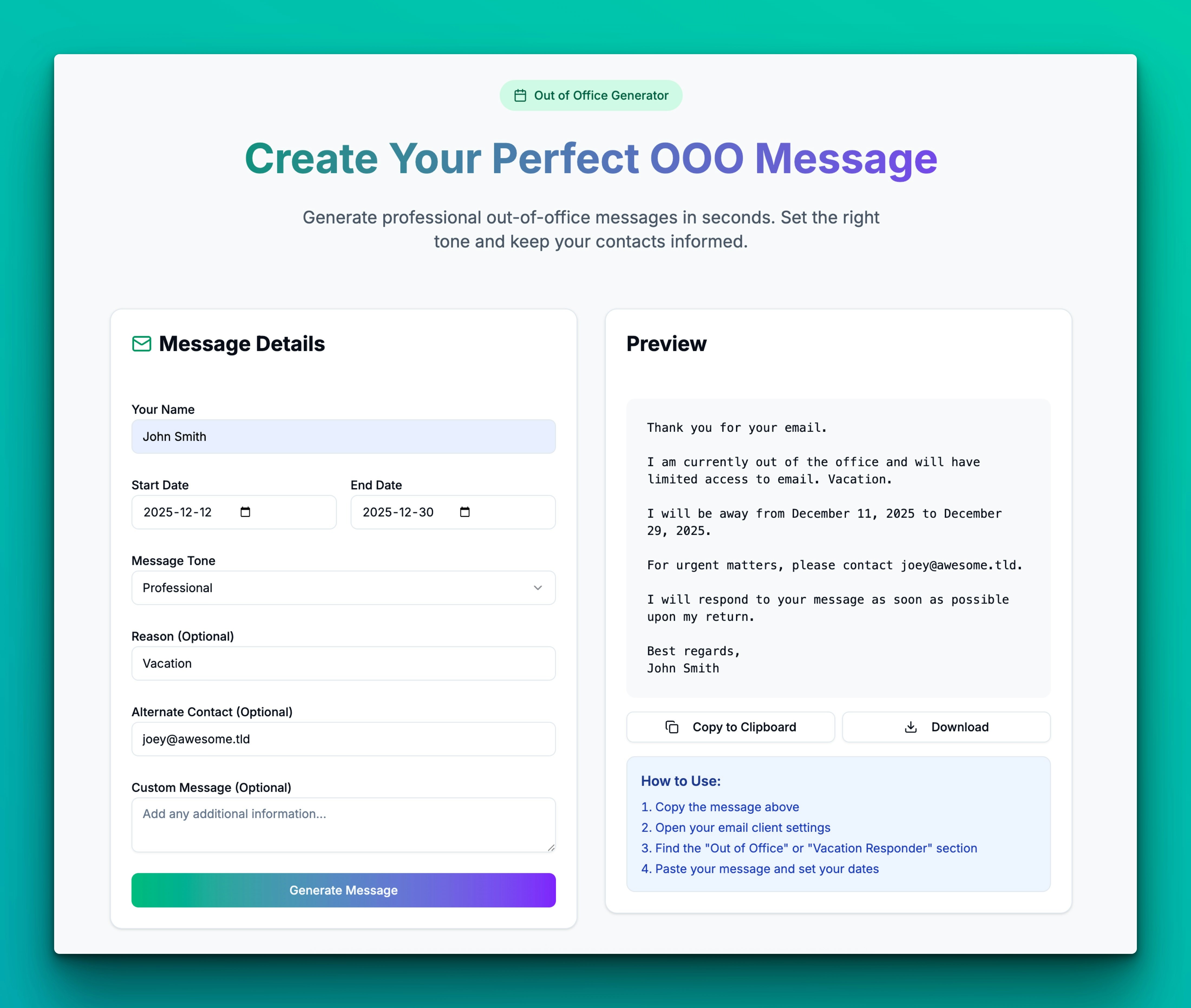 EmailSig gallery image