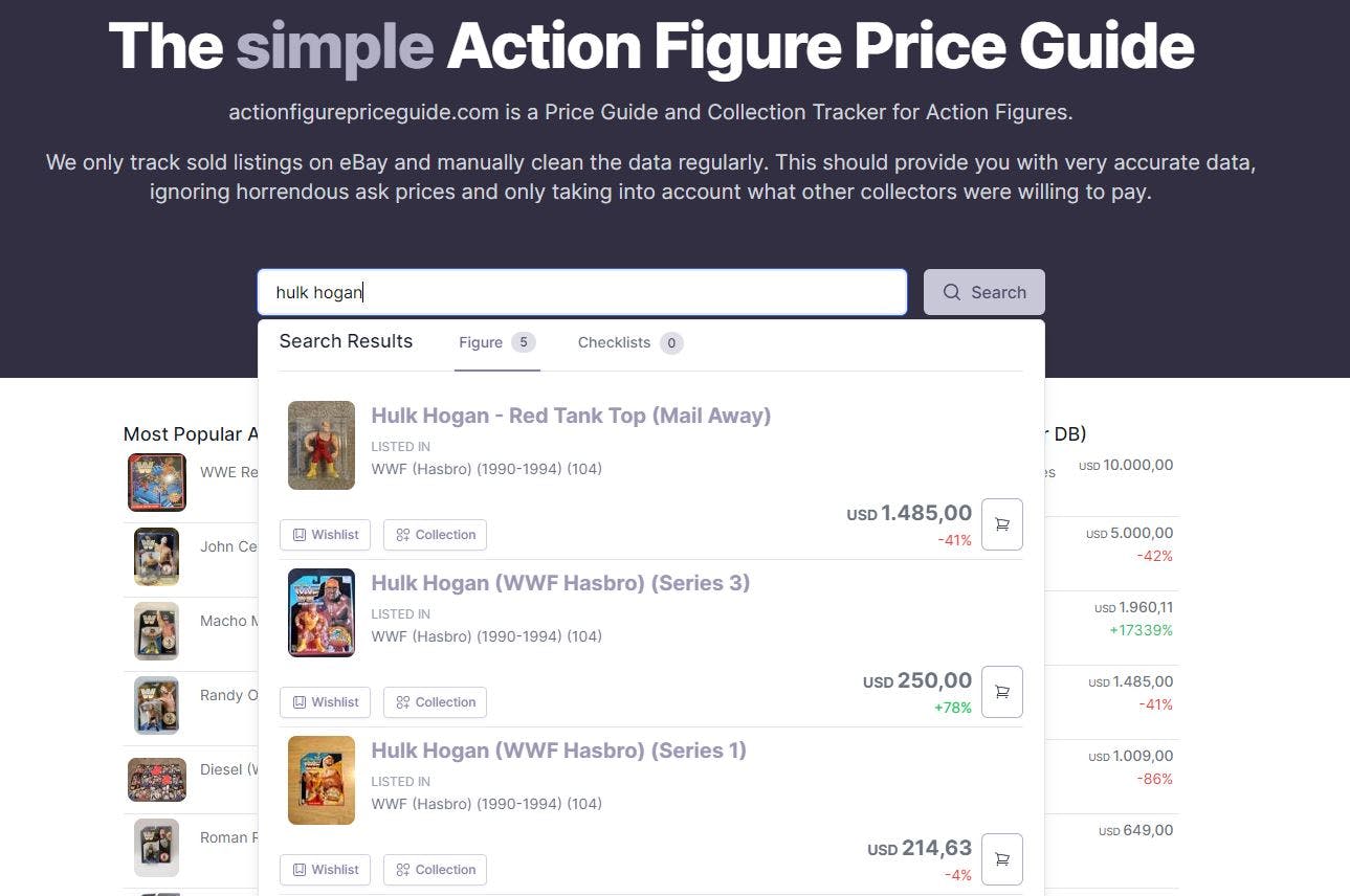 Action Figure Price Guide media 1