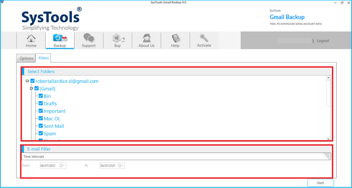 Perisian sandaran systools gmail media 4